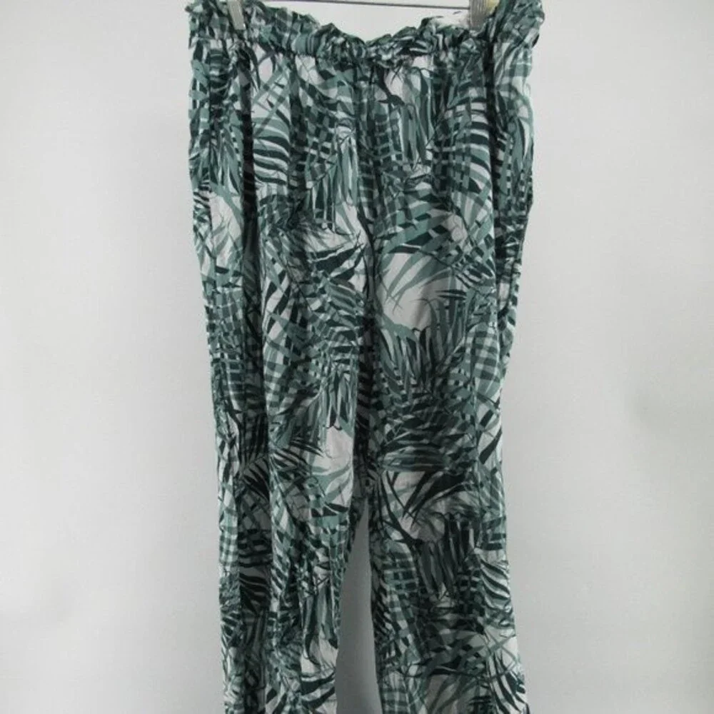 Adore Me womens pants tropical green with pockets Size XL - Picture 4 of 15